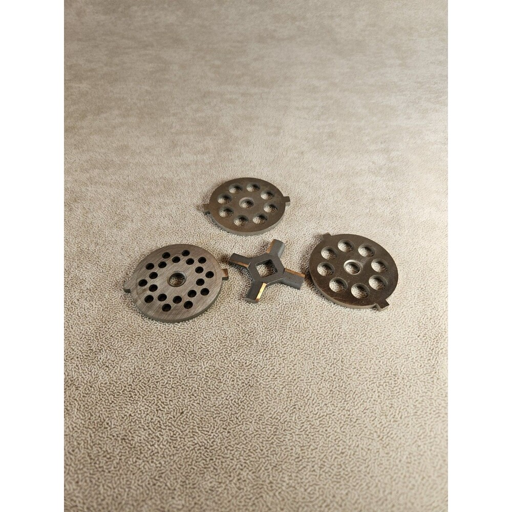 KitchenAid Meat Food Grinder 3 Plates And Blade Model FGA Replacement Parts